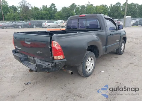 2008 Toyota Tacoma из США, поврежденный, VIN 5TENX22N78Z564262